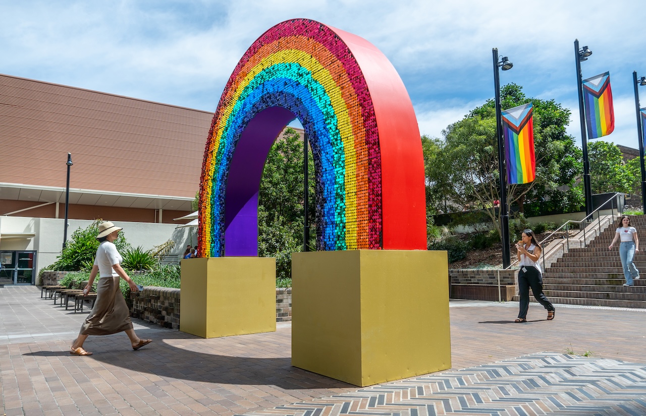 rainbow arch
